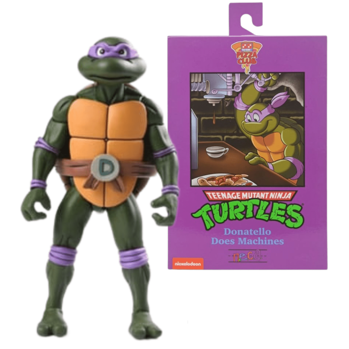 Teenage Mutant Ninja Turtles - Turtles Pizza Club - Cartoon Turtles Set of 4