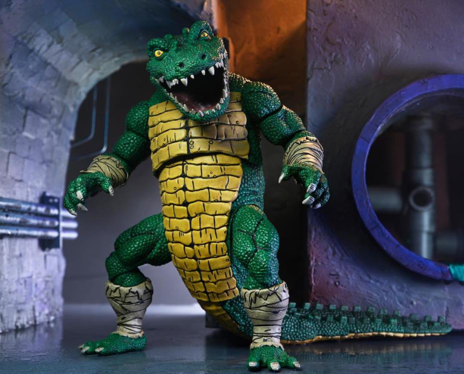 Teenage Mutant Ninja Turtles Leatherhead (Mirage Comics) Deluxe Action Figure
