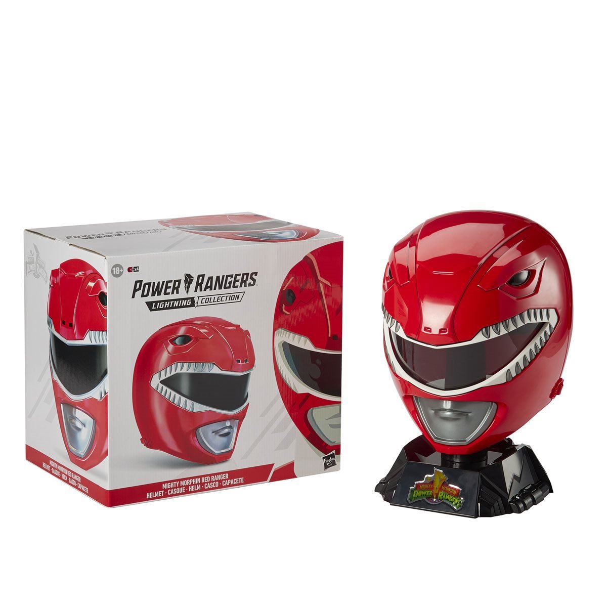 HASBRO - Power Rangers Lightning Collection Premium Red Ranger Helmet Prop Replica