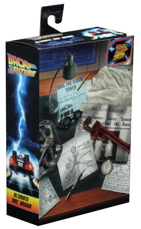 Neca Back to the Future Ultimate Doc Brown Figure