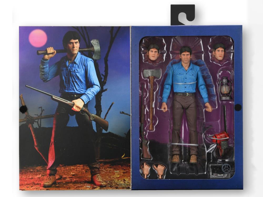 The Evil Dead 40th Anniversary Ultimate Ash Williams Figure (substandard packaging)