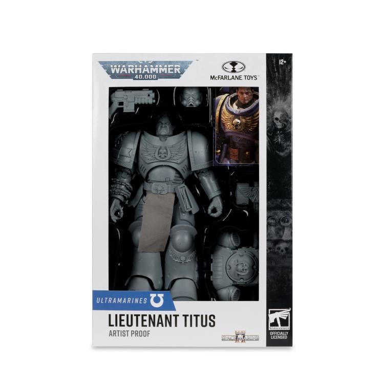 Warhammer 40,000: Space Marine 2 Ultramarines Lieutenant Titus (Artist Proof) Action Figure