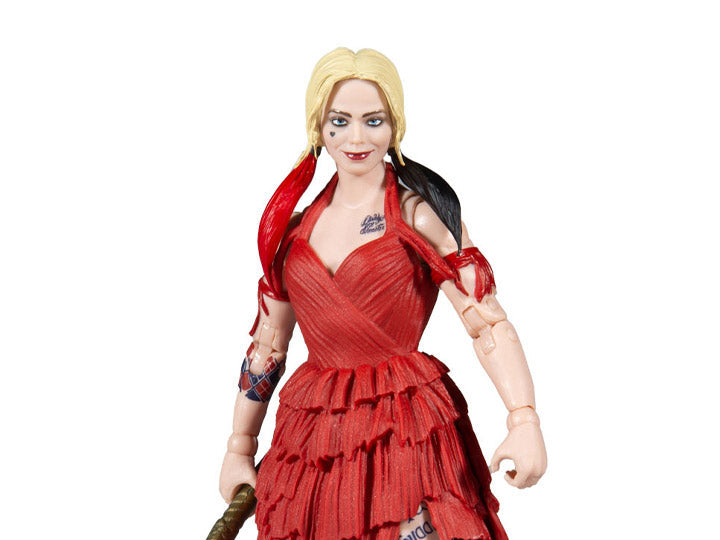 The Suicide Squad DC Multiverse Harley Quinn Action Figure (Collect to Build: King Shark)
