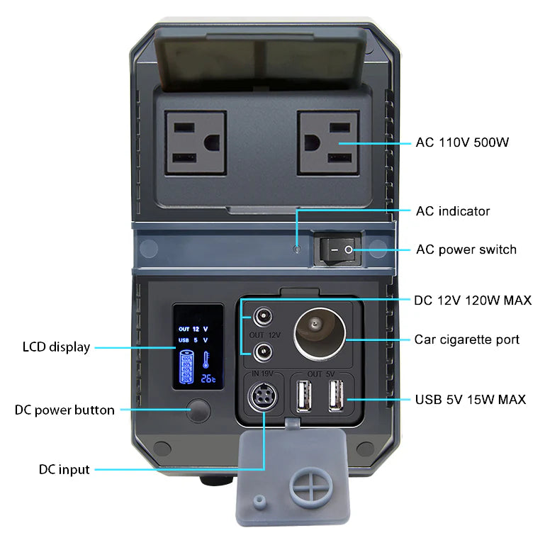 500W Portable Power Pack