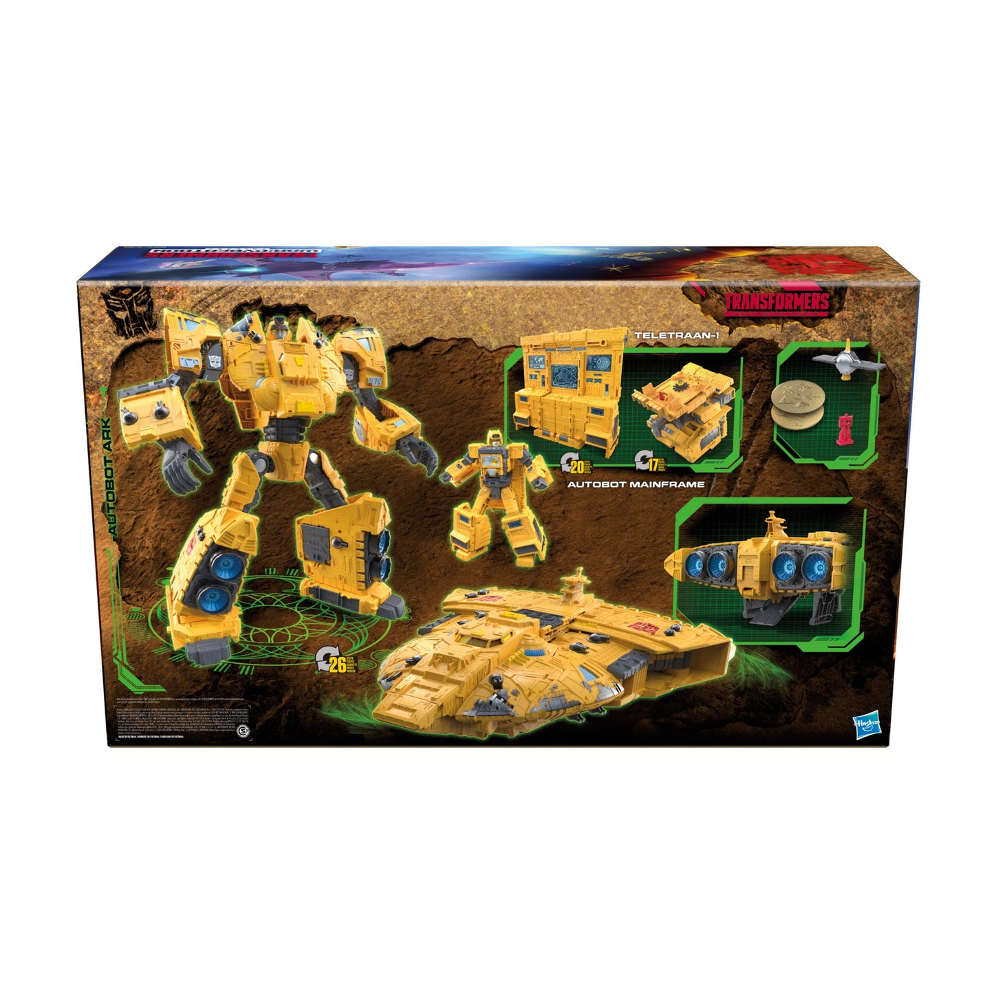 Transformers Toys Generations War for Cybertron: Kingdom Titan WFC-K30 Autobot Ark