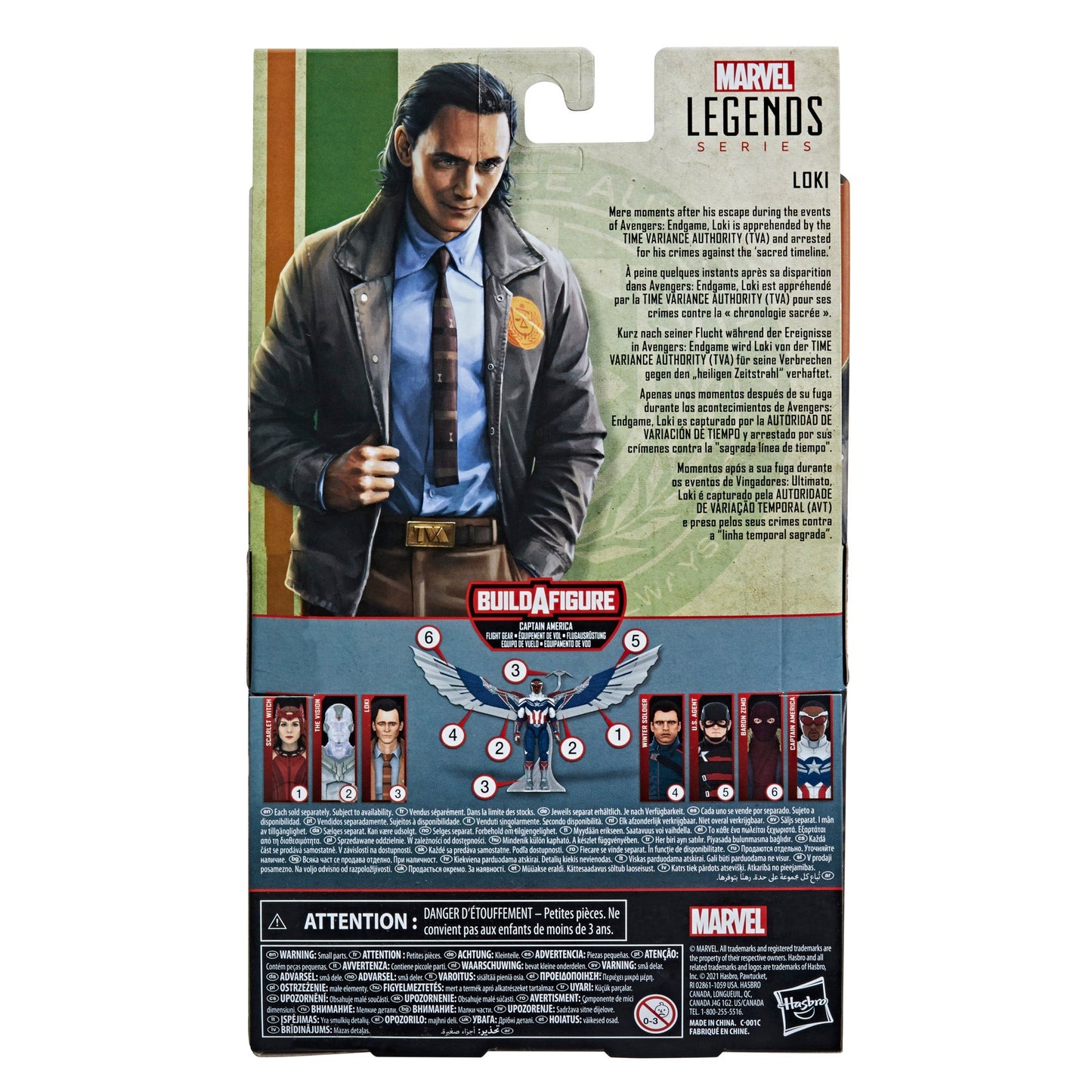 Hasbro Marvel Legends Series Avengers 6-inch Loki