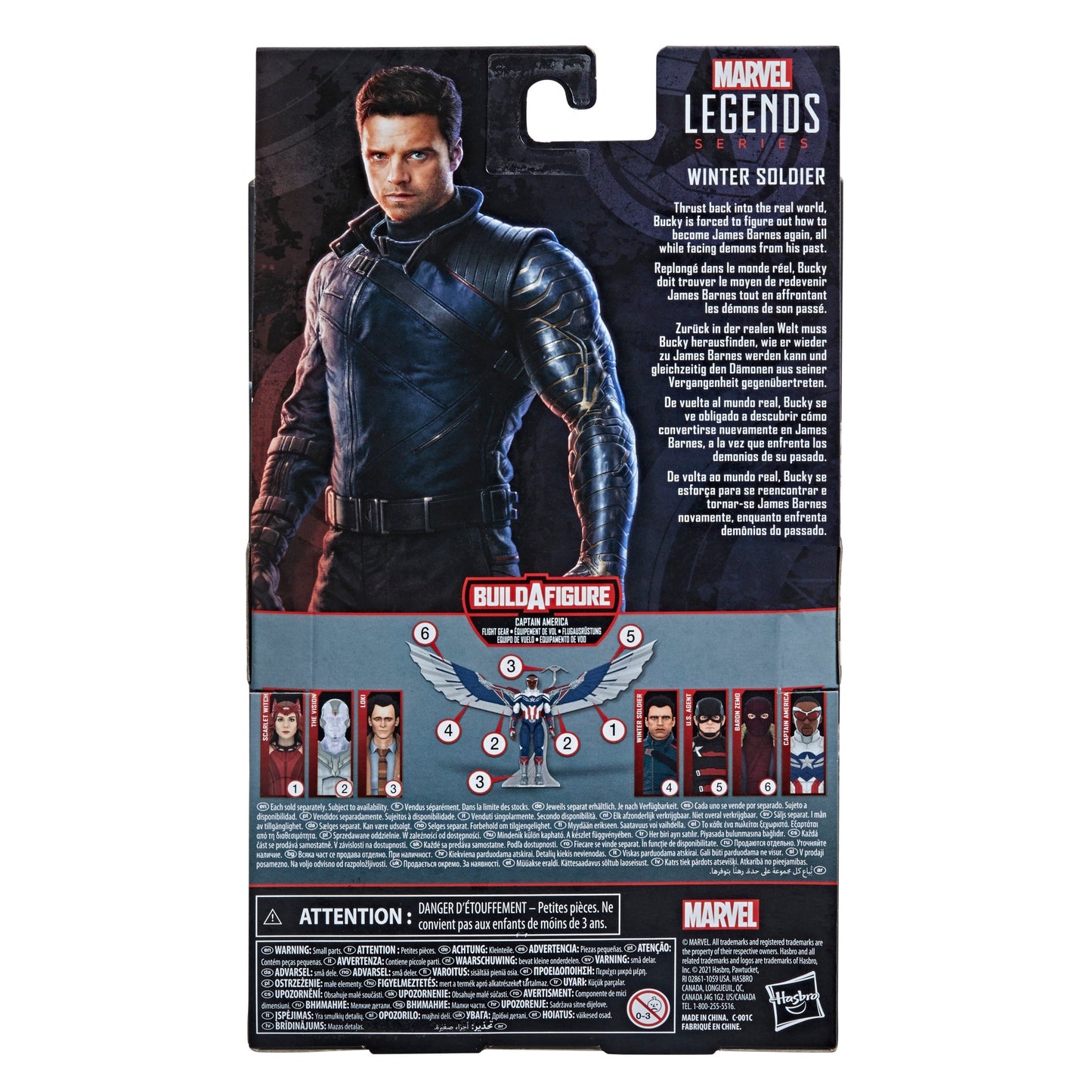 Hasbro Marvel Legends Series 6-inch Winter Soldier