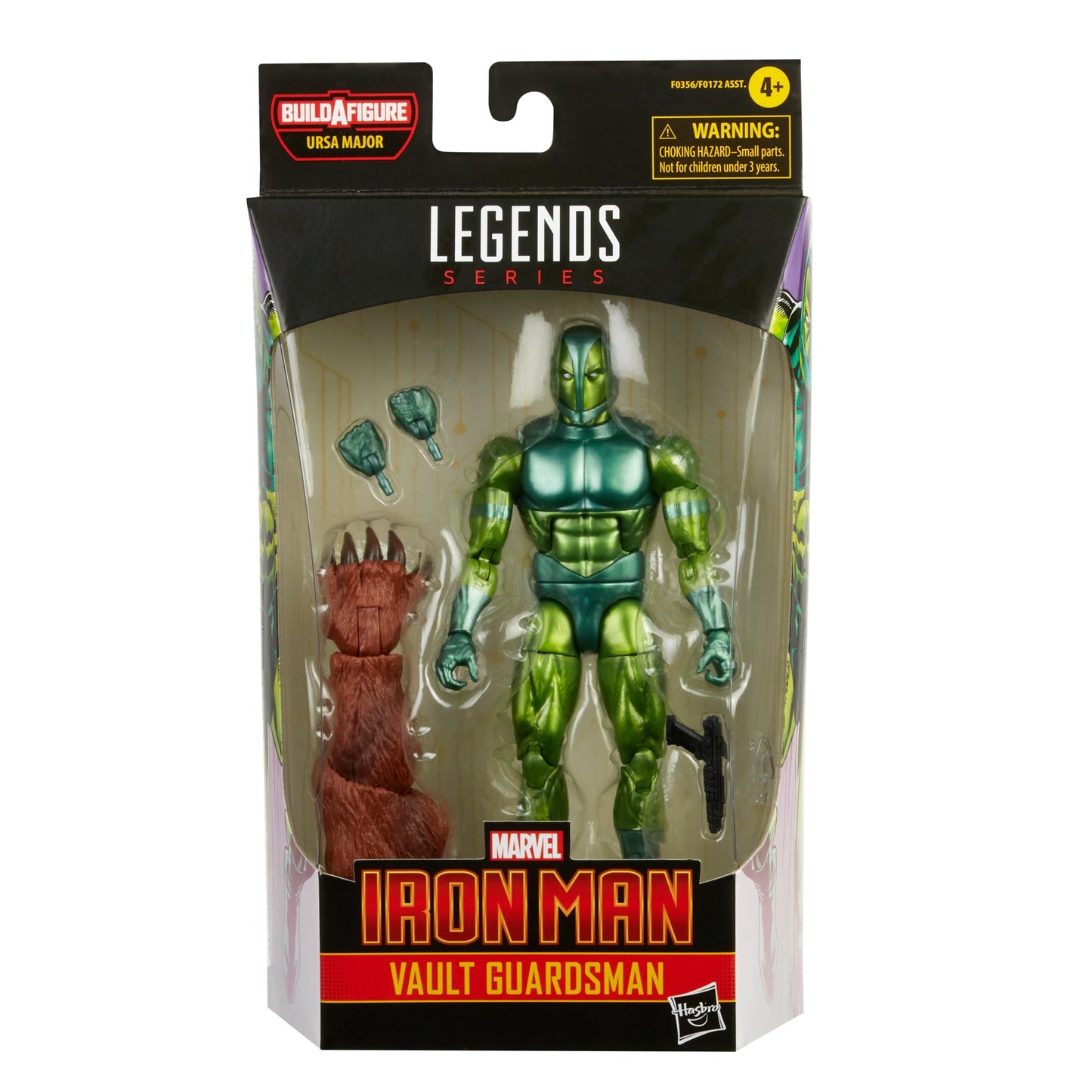 Hasbro Marvel Legends Series Vault Guardsman (ursa Major Baf)