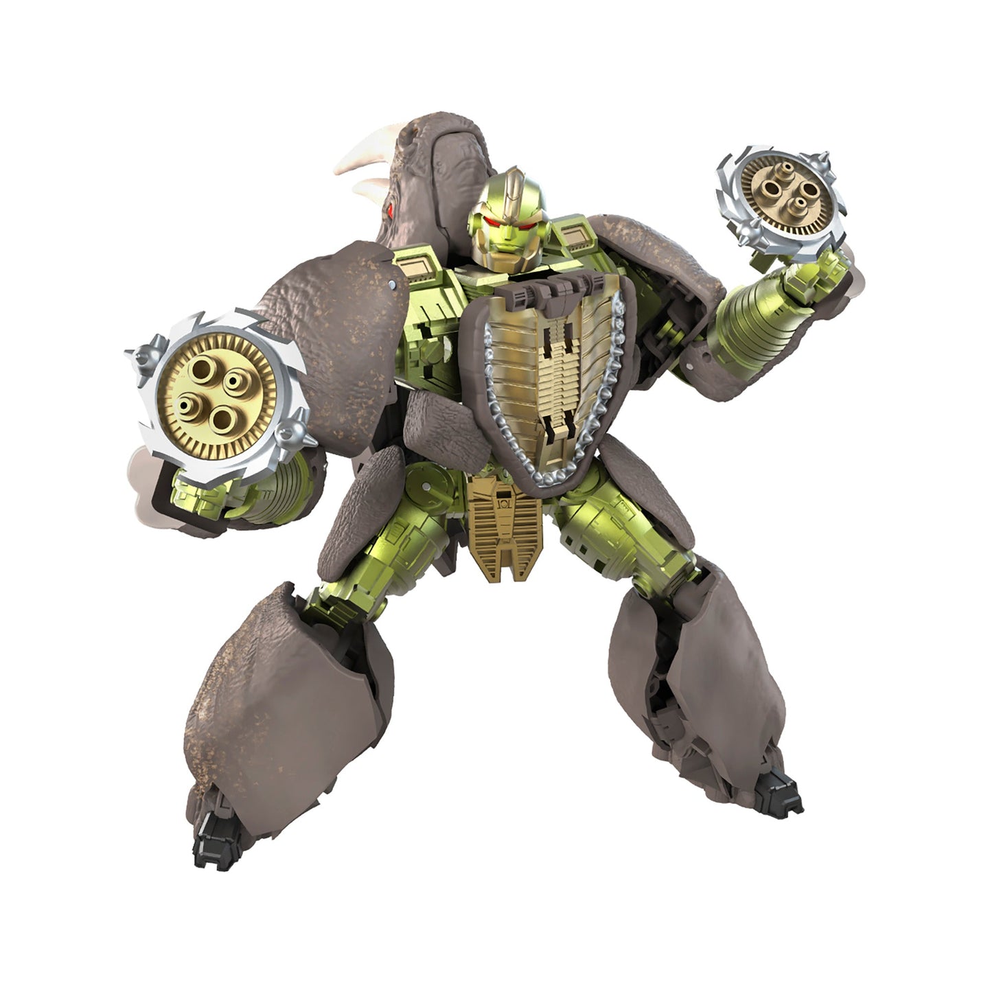 Transformers Toys Generations War for Cybertron: Kingdom Voyager WFC-K27 Rhinox Action Figure