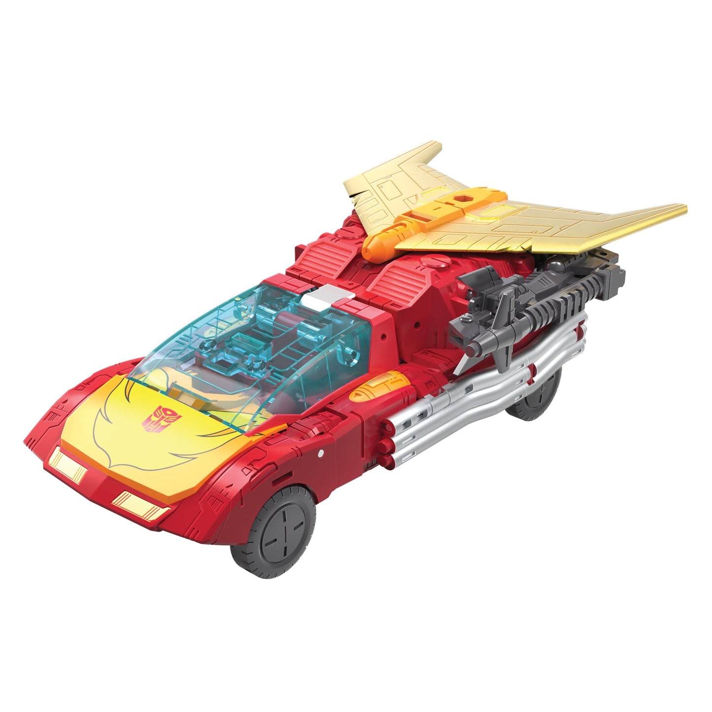 Transformers Toys Generations War for Cybertron: Kingdom Commander WFC-K29 Rodimus Prime with Trailer Action Figure,