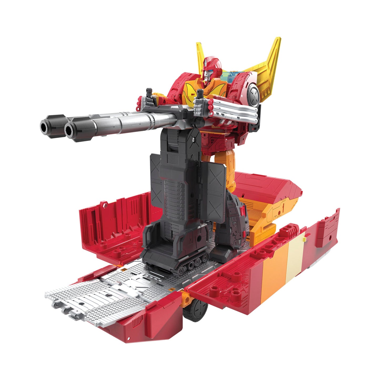 Transformers Toys Generations War for Cybertron: Kingdom Commander WFC-K29 Rodimus Prime with Trailer Action Figure,