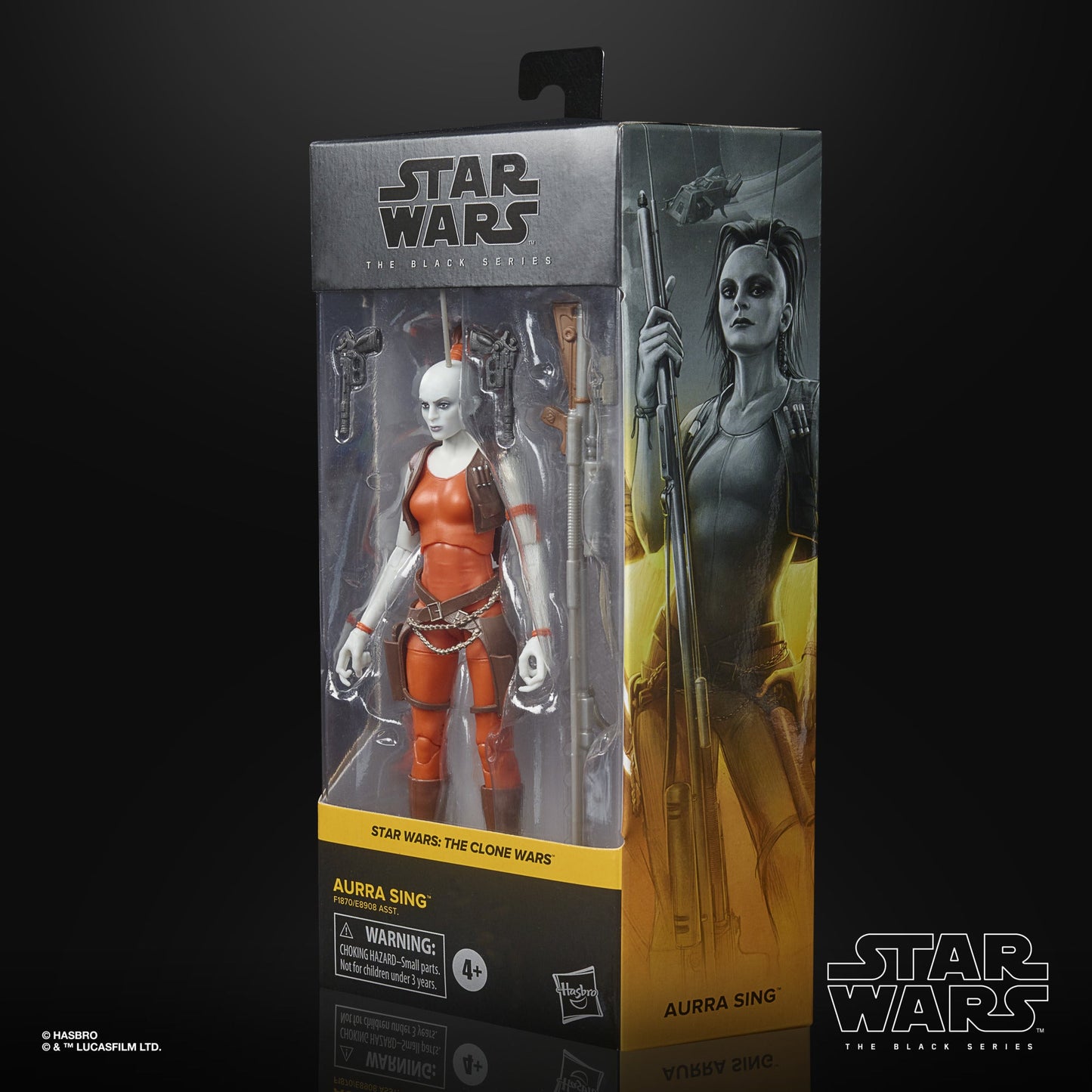 Star Wars The Black Series Aurra Sing Toy 6-Inch-Scale Star Wars: The Clone Wars Collectible Figure