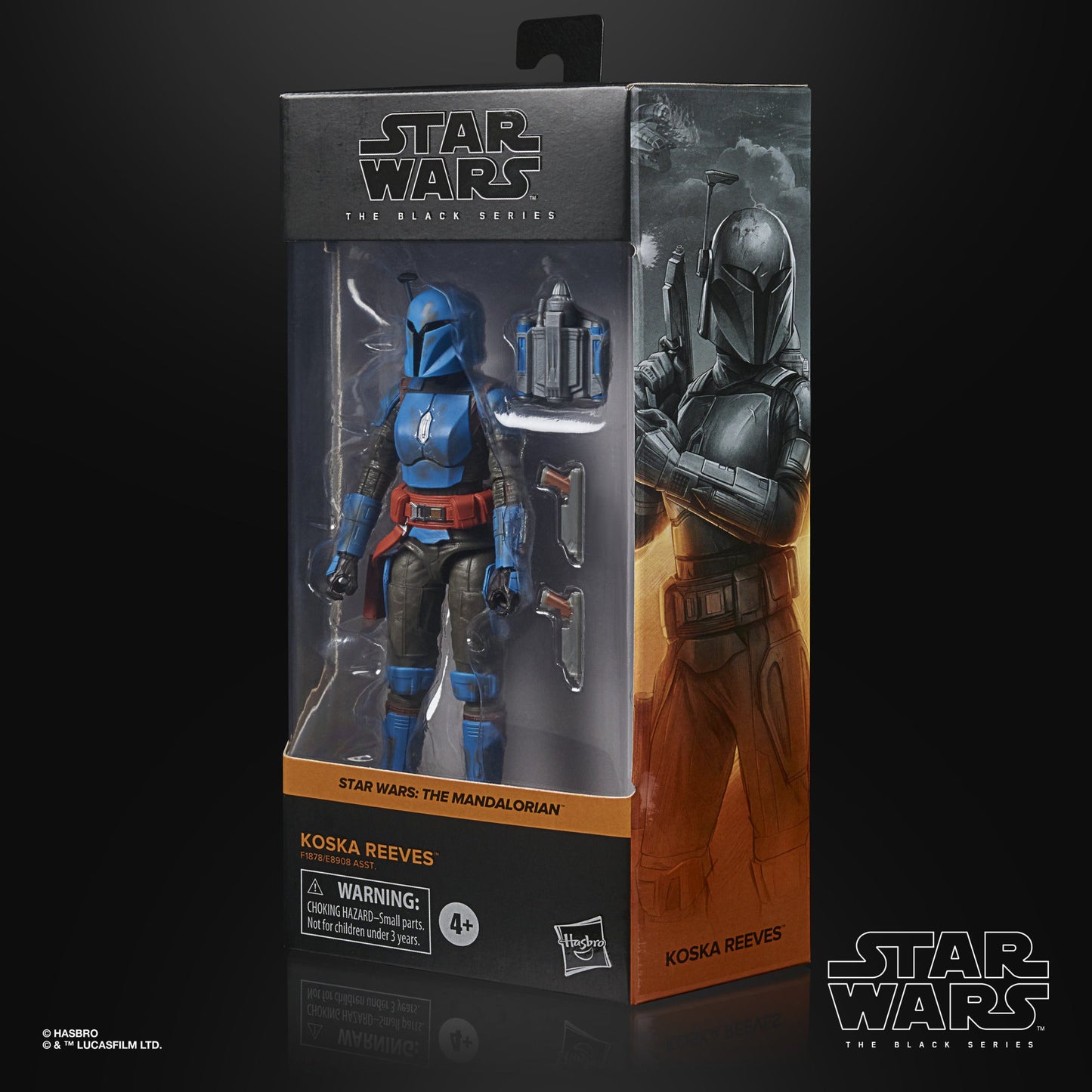 Star Wars The Black Series Koska Reeves Toy 6-Inch-Scale The Mandalorian Collectible Figure (Sub-Par Packaging)