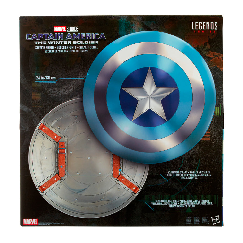 Captain America: The Winter Soldier Marvel Legends Series The Infinity Saga Captain America's Shield (Stealth Ver.)