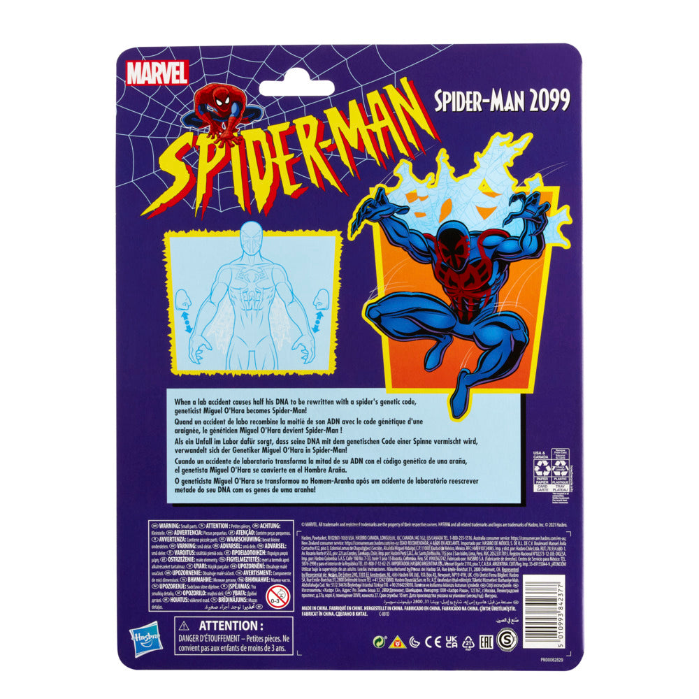 Marvel Legends Retro Spider-Man 2099 (Subpar Packaging)