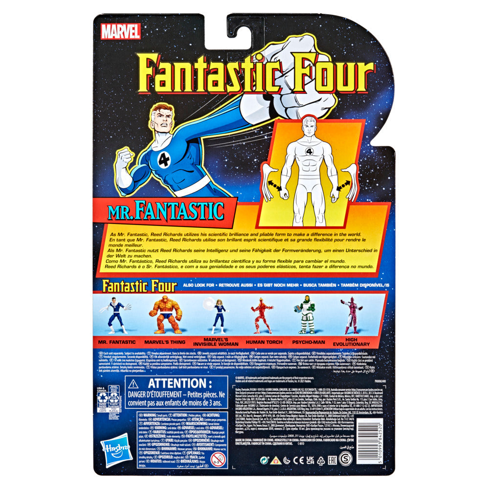 Hasbro Marvel Legends Series Retro Mr. Fantastic