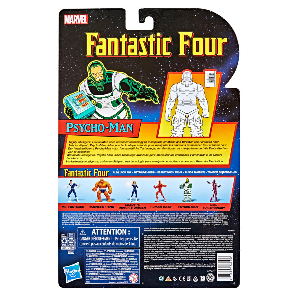 Hasbro Marvel Legends Series Retro Fantastic Four Psycho-Man