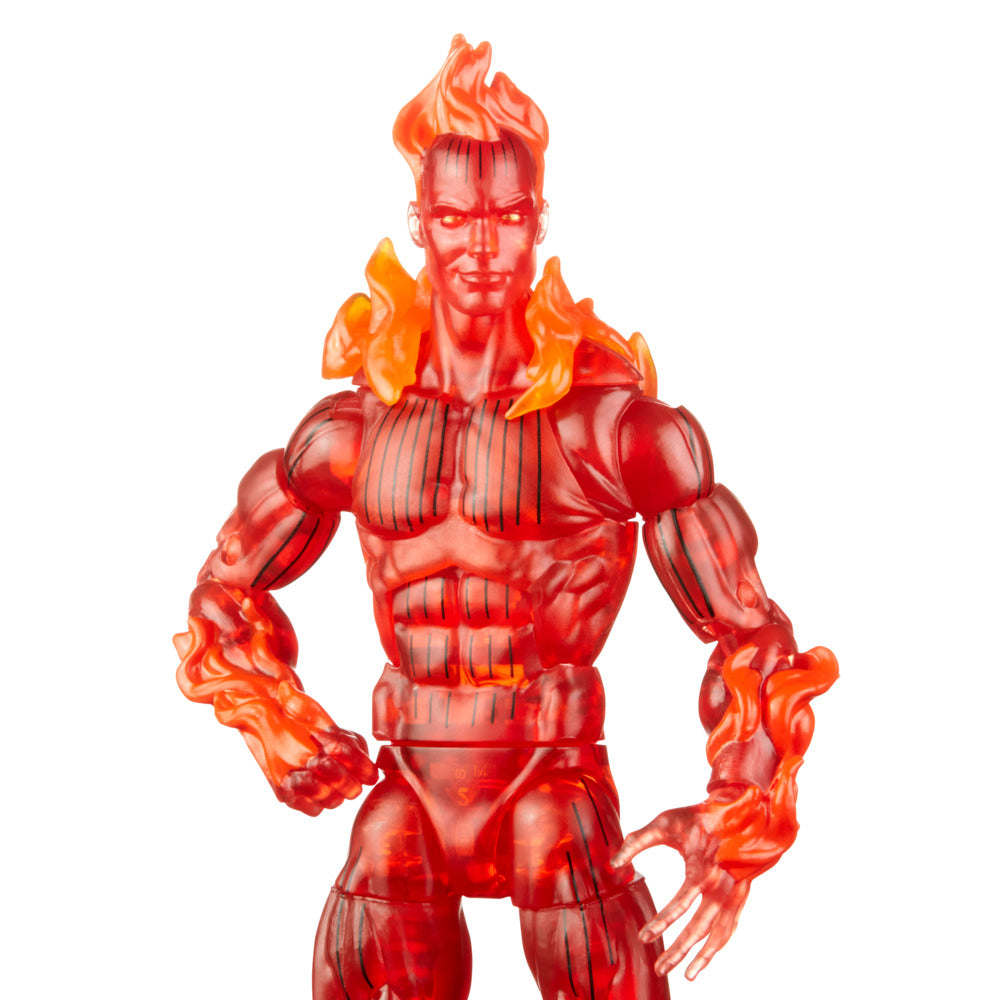Hasbro Marvel Legends Series Retro Fantastic Four The Human Torch