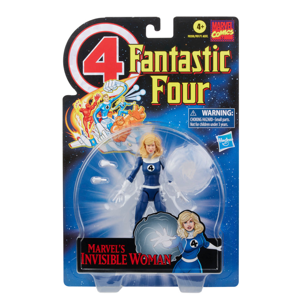 Hasbro Marvel Legends Series Retro Fantastic Four Marvel's Invisible Woman