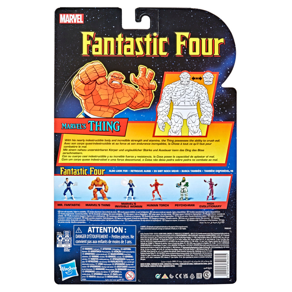Hasbro Marvel Legends Series Retro Fantastic Four Marvel's Thing