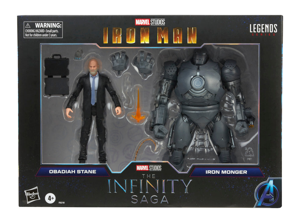Marvel Legends Series 6-Inch Obadiah Stane and Iron Monger
