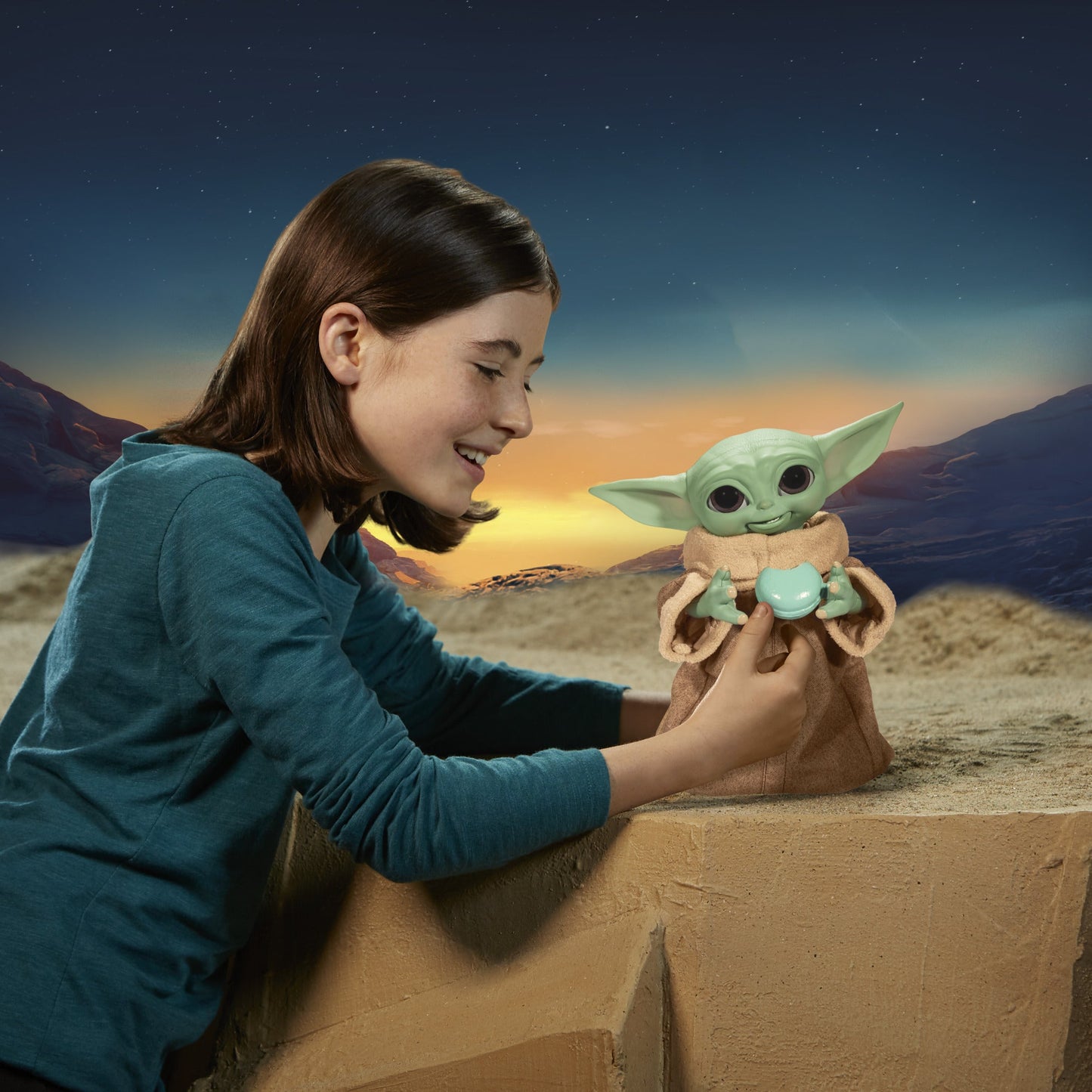 Star Wars Galactic Snackin’ Grogu ( Baby Yoda )