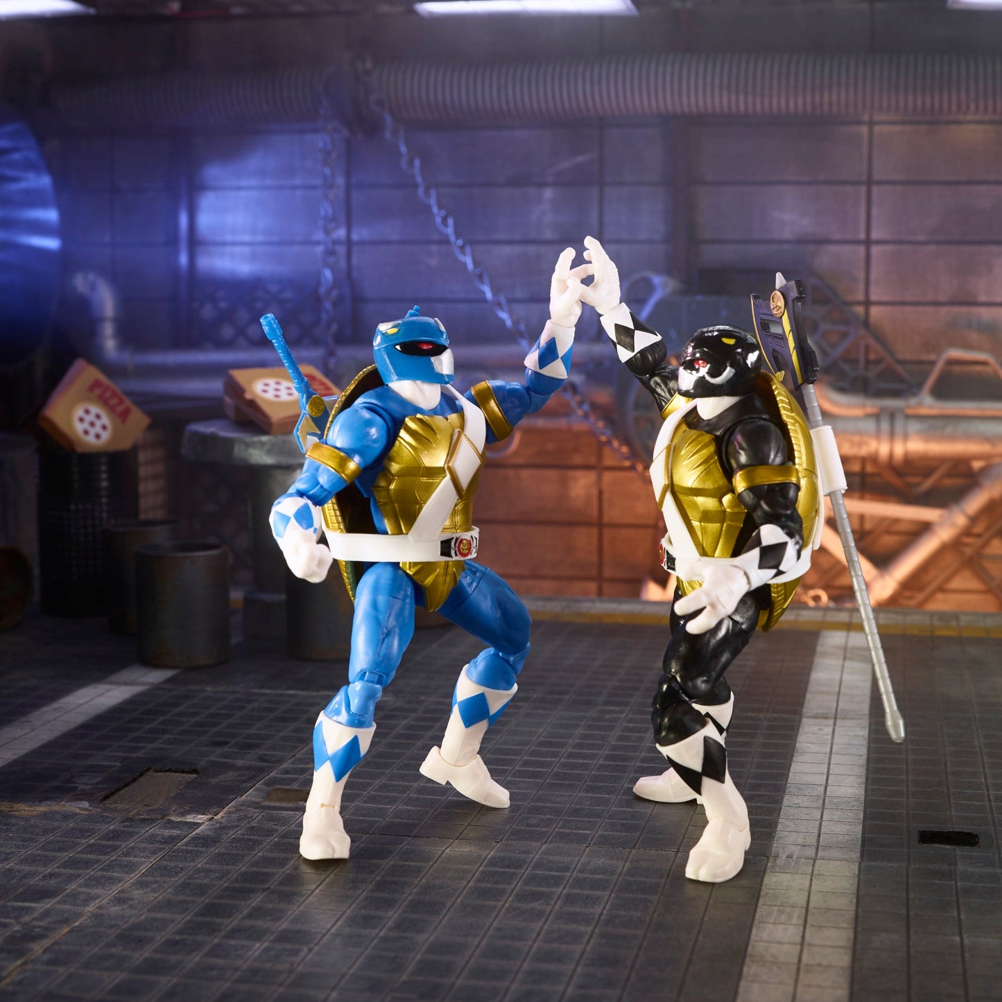 Power Rangers Ninja Turtles Donatello & Leonardo Lightning Collection
