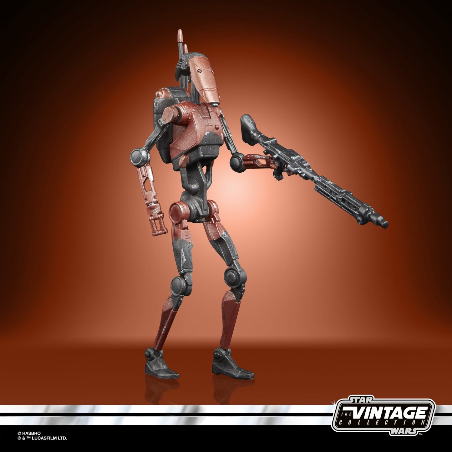 Star Wars The Vintage Collection Gaming Greats Heavy Battle Droid Toy, 3.75-Inch-Scale Star Wars: Battlefront II Figure
