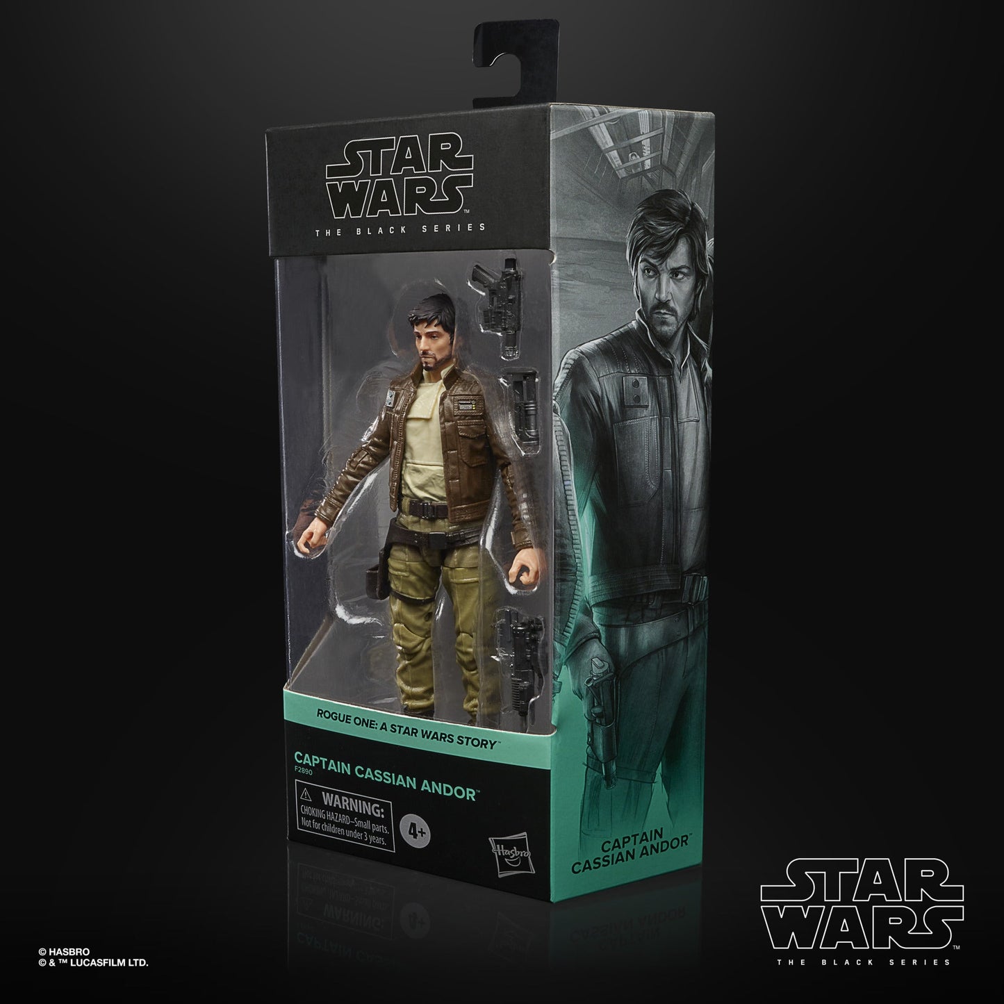 Star Wars The Black Series Captain Cassian Andor 6-Inch-Scale Rogue One:
