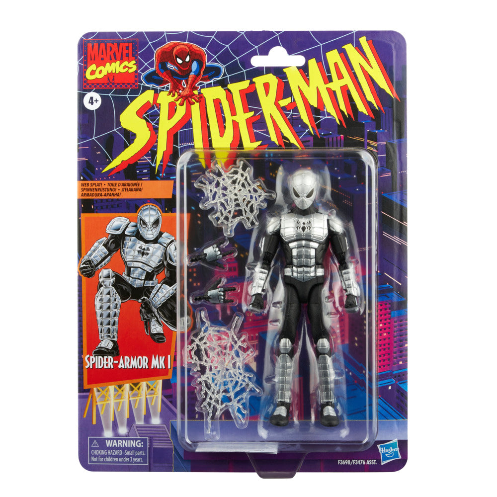 spider-man - Spider-Armor Mk I Marvel Legends Retro