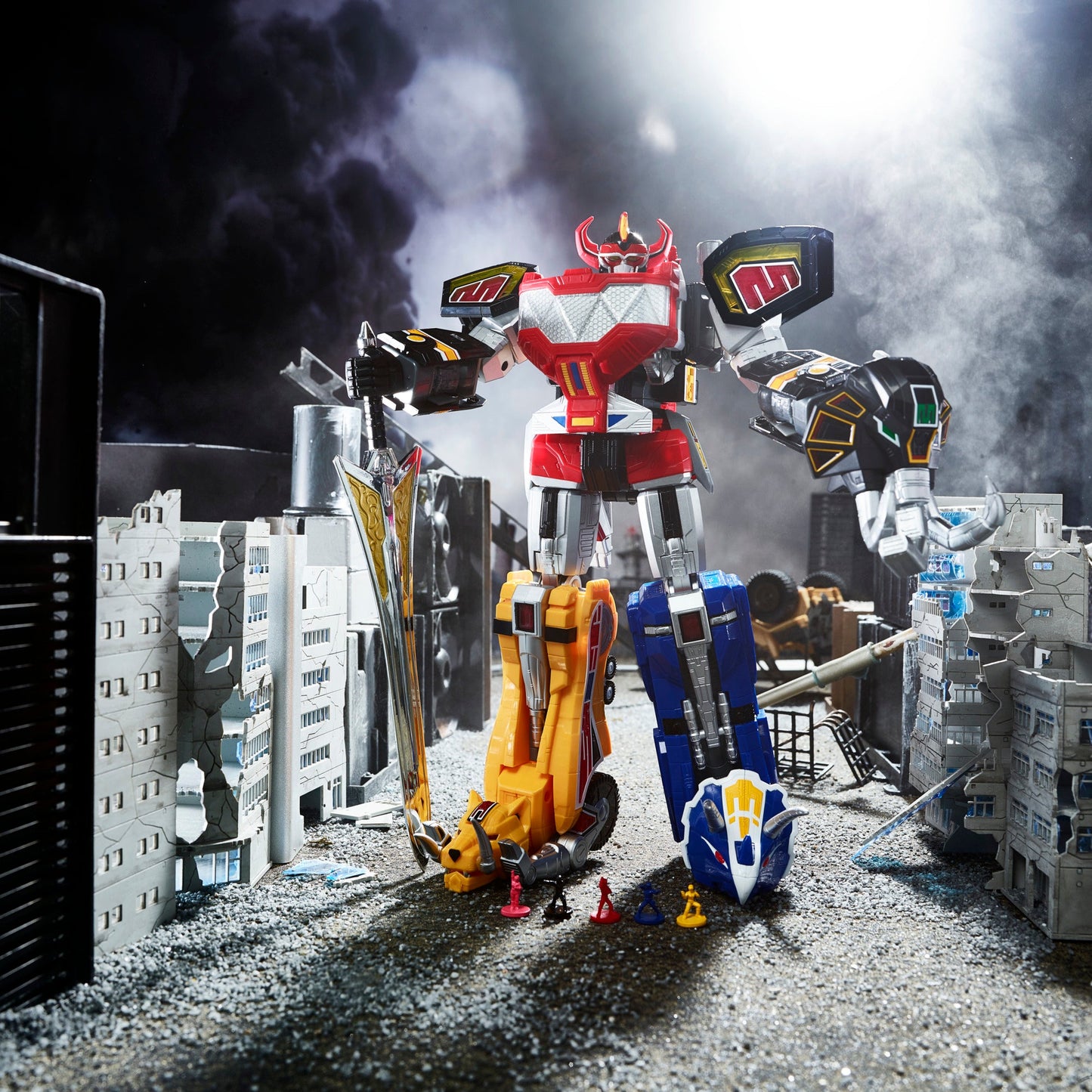 Power Rangers Lightning Collection Mighty Morphin Dino Megazord