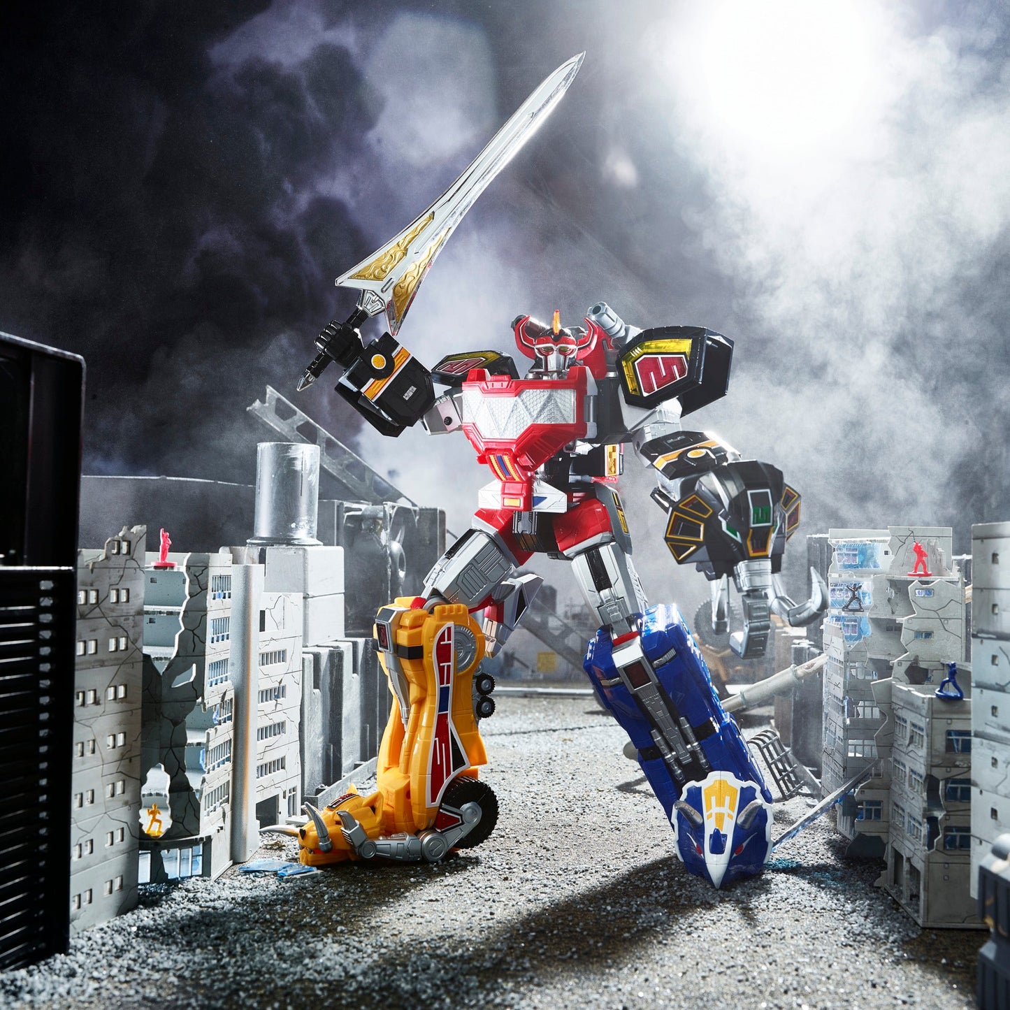 Power Rangers Lightning Collection Mighty Morphin Dino Megazord