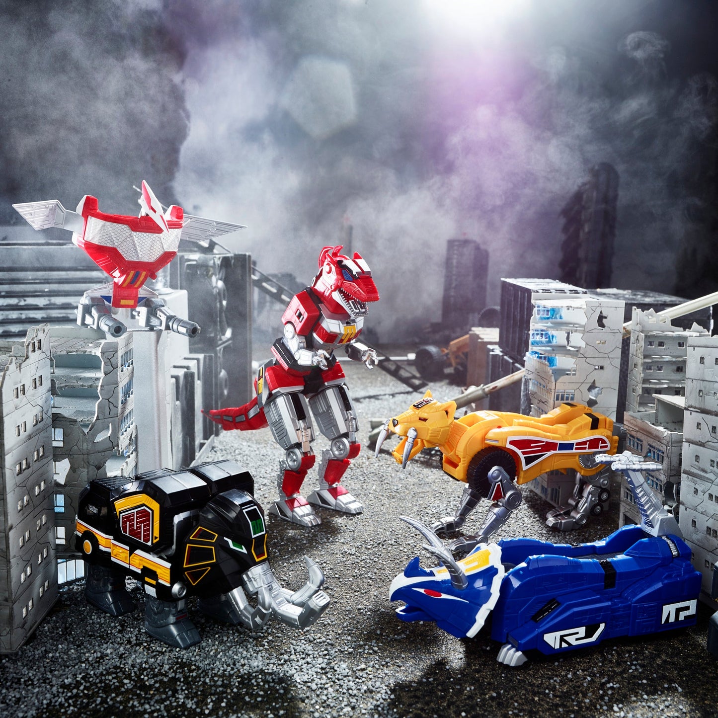 Power Rangers Lightning Collection Mighty Morphin Dino Megazord