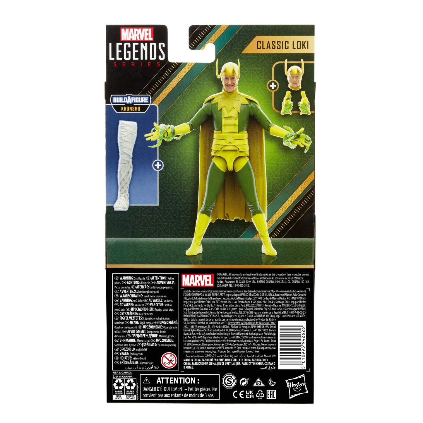 Marvel Legends Series Classic Loki - KHONSHU Baf