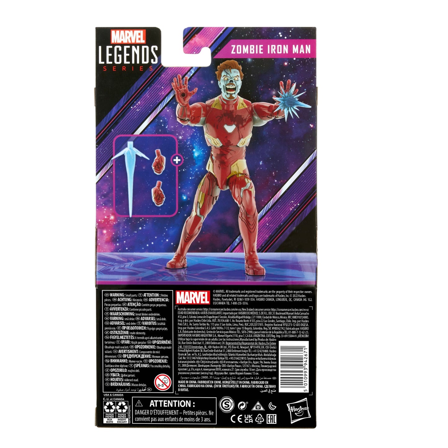 Marvel Legends Series Zombie Iron Man - KHONSHU Baf