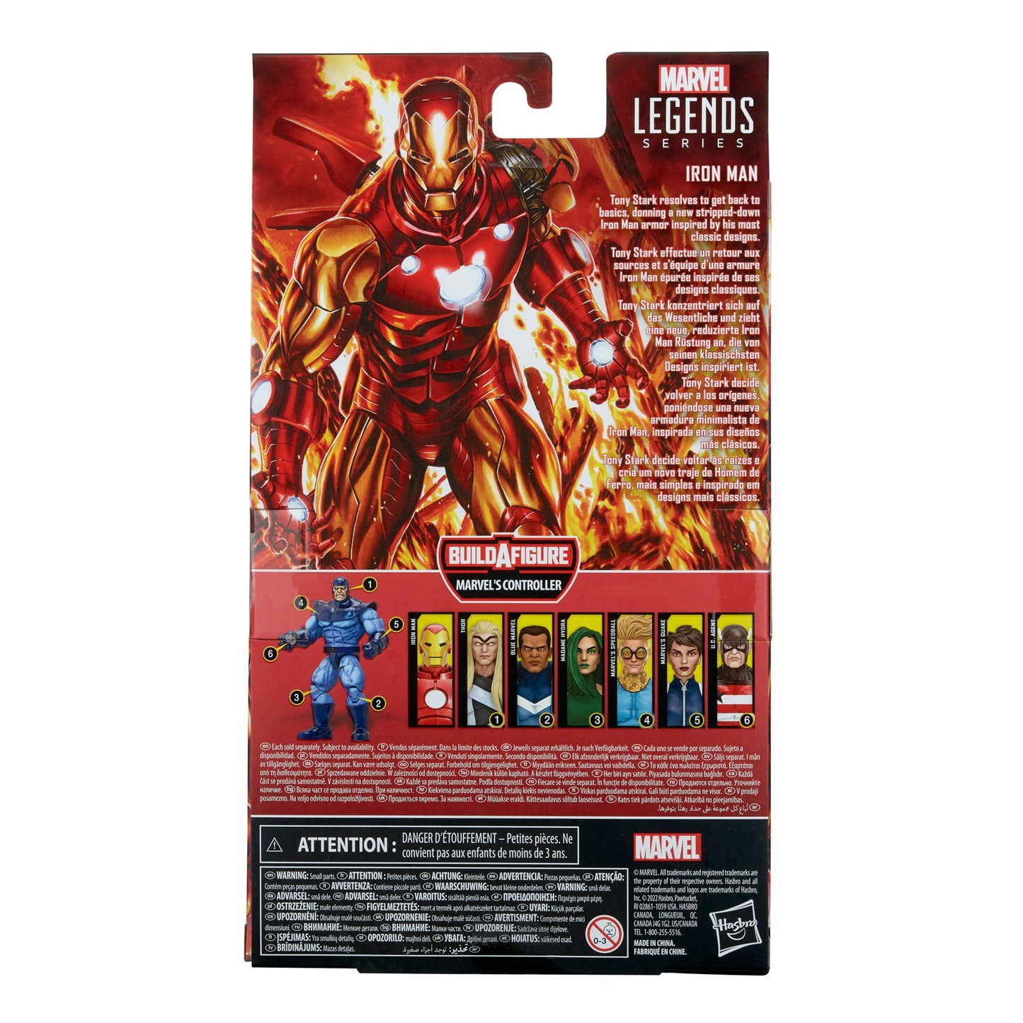 Marvel Legends Series Iron Man Model 70 Armor Controller Baf