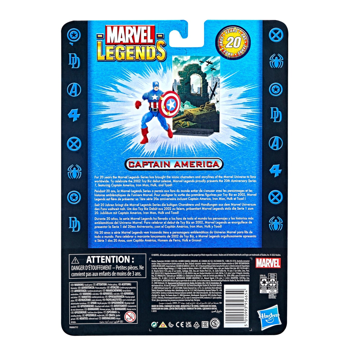 Marvel Legends 20th Anniversary - Captain America - Exclusive