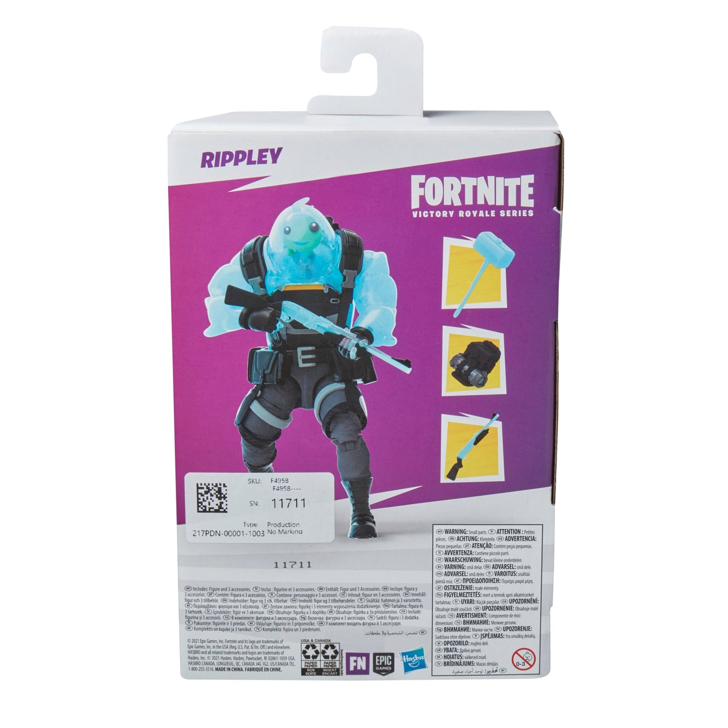 Rippley Fortnite Victory Royale 6 Inch Action Figure