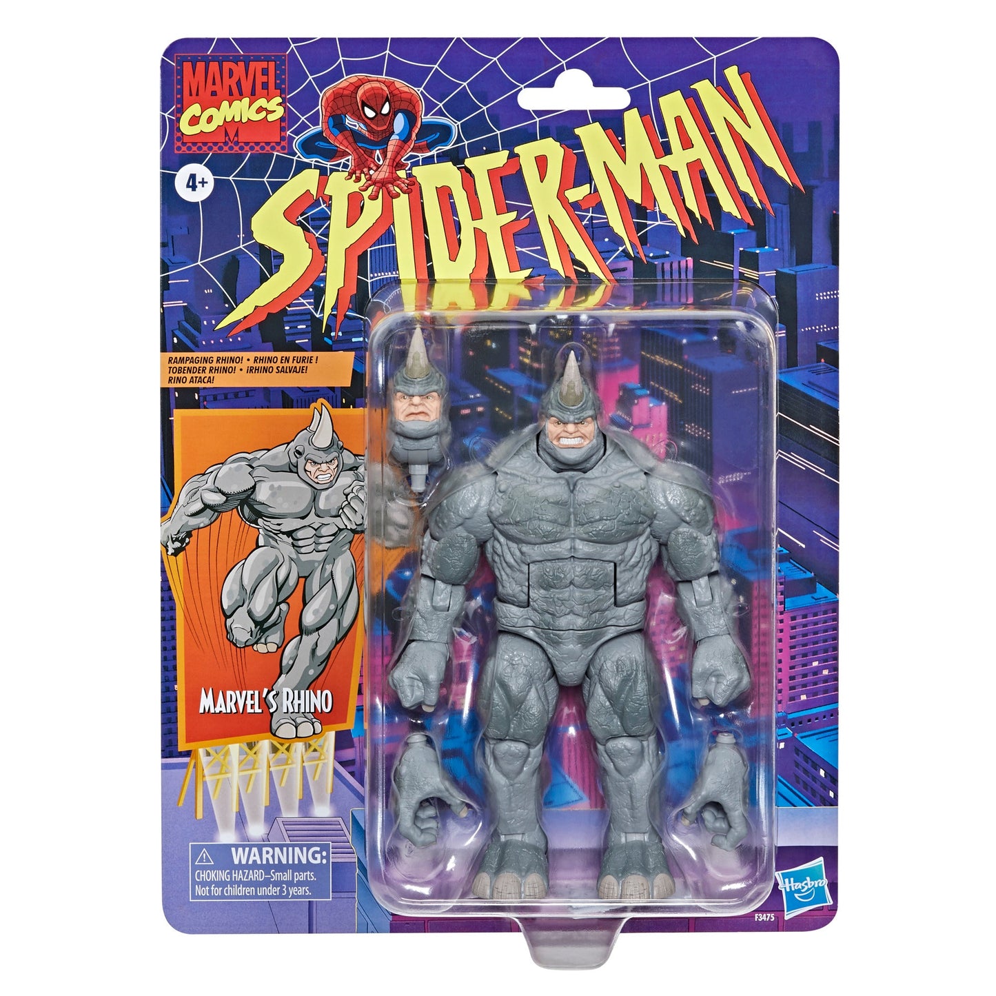 Marvel Legends Spider-Man Rhino Retro