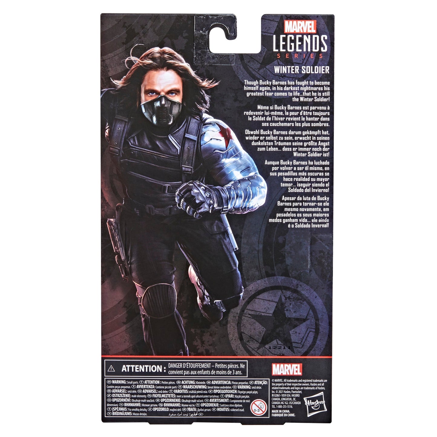 Marvel Legends Series Winter Soldier 6-inch Falcon & the Winter Soldier