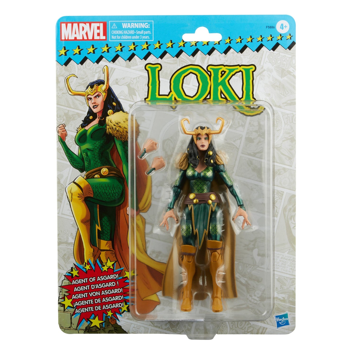 Marvel Legends Loki Agent of Asgard Retro Action Figure