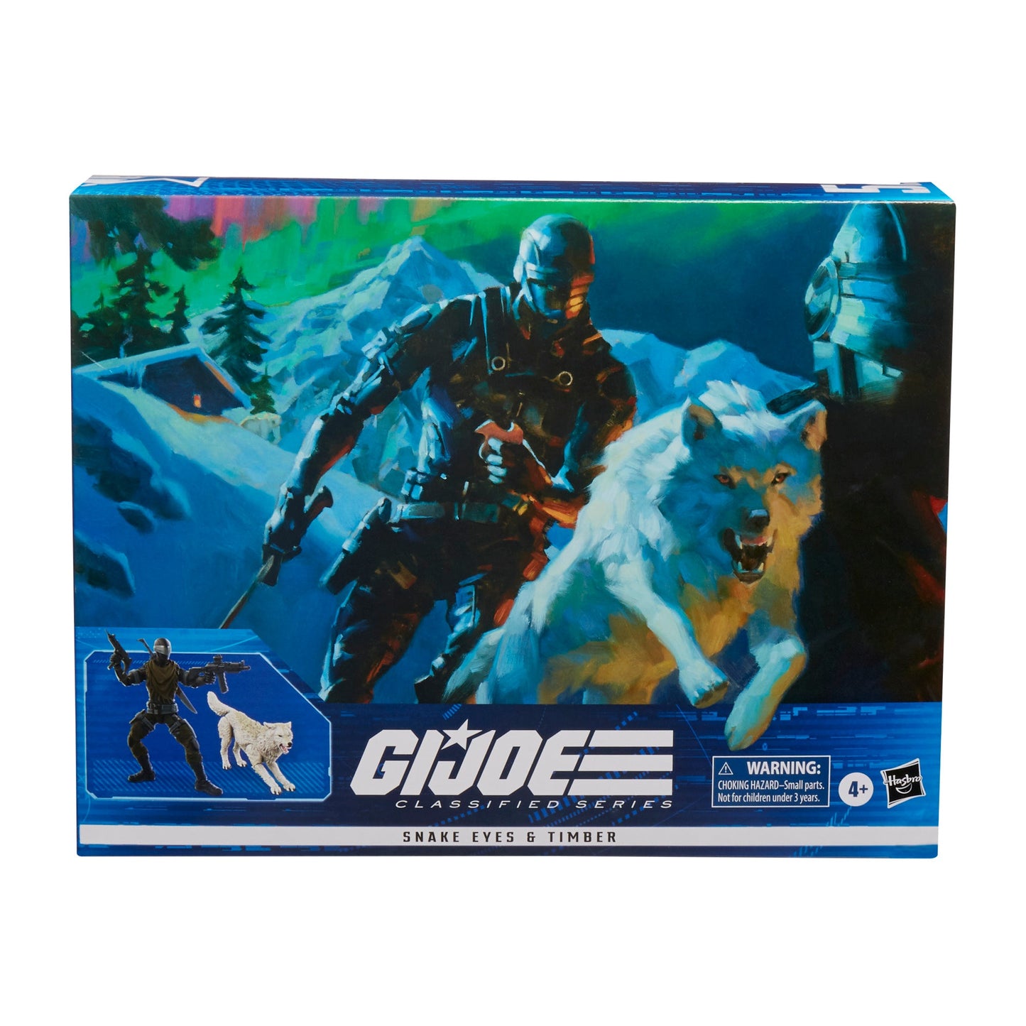 G.I. Joe Classified Series Snake Eyes & Timber #52- White