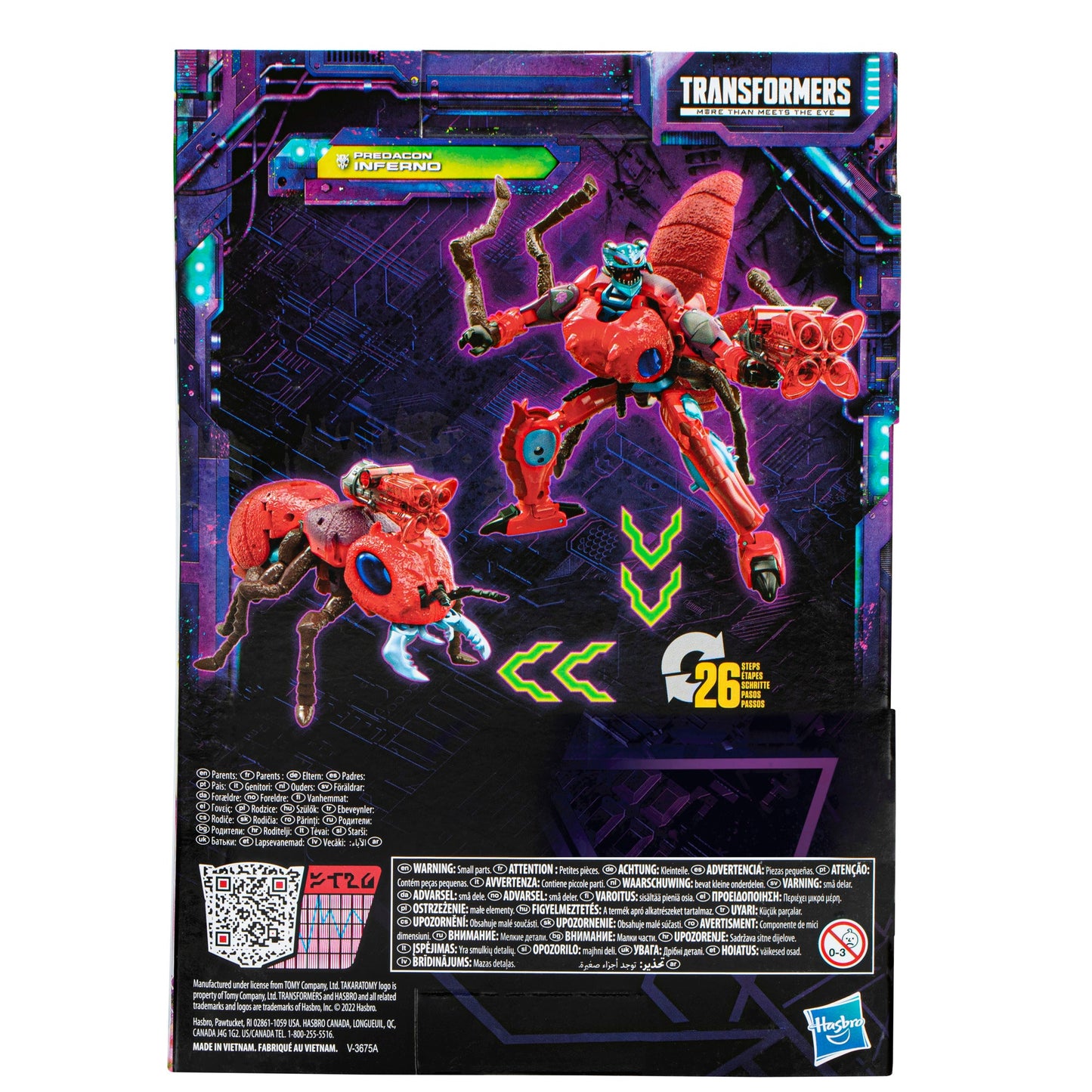 Transformers Generations Legacy - Voyager - Predacon Inferno