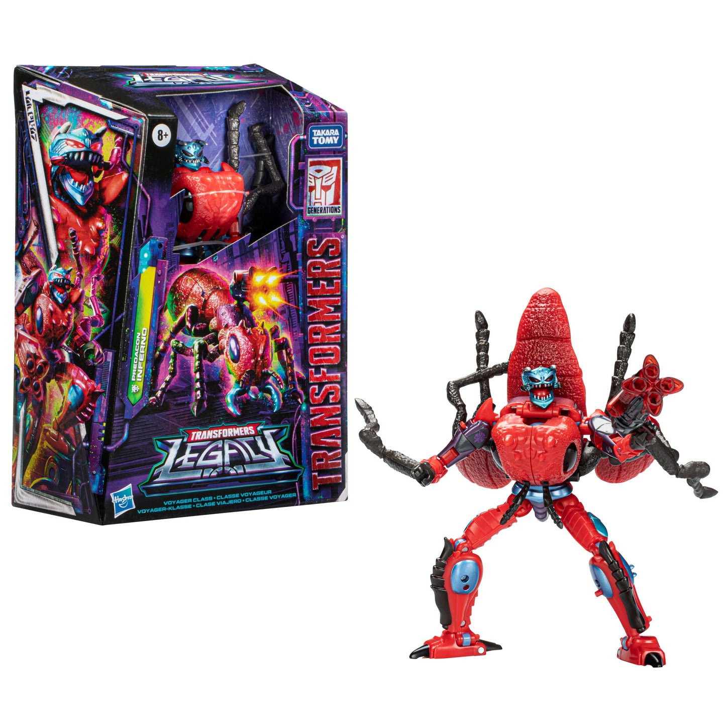 Transformers Generations Legacy - Voyager - Predacon Inferno