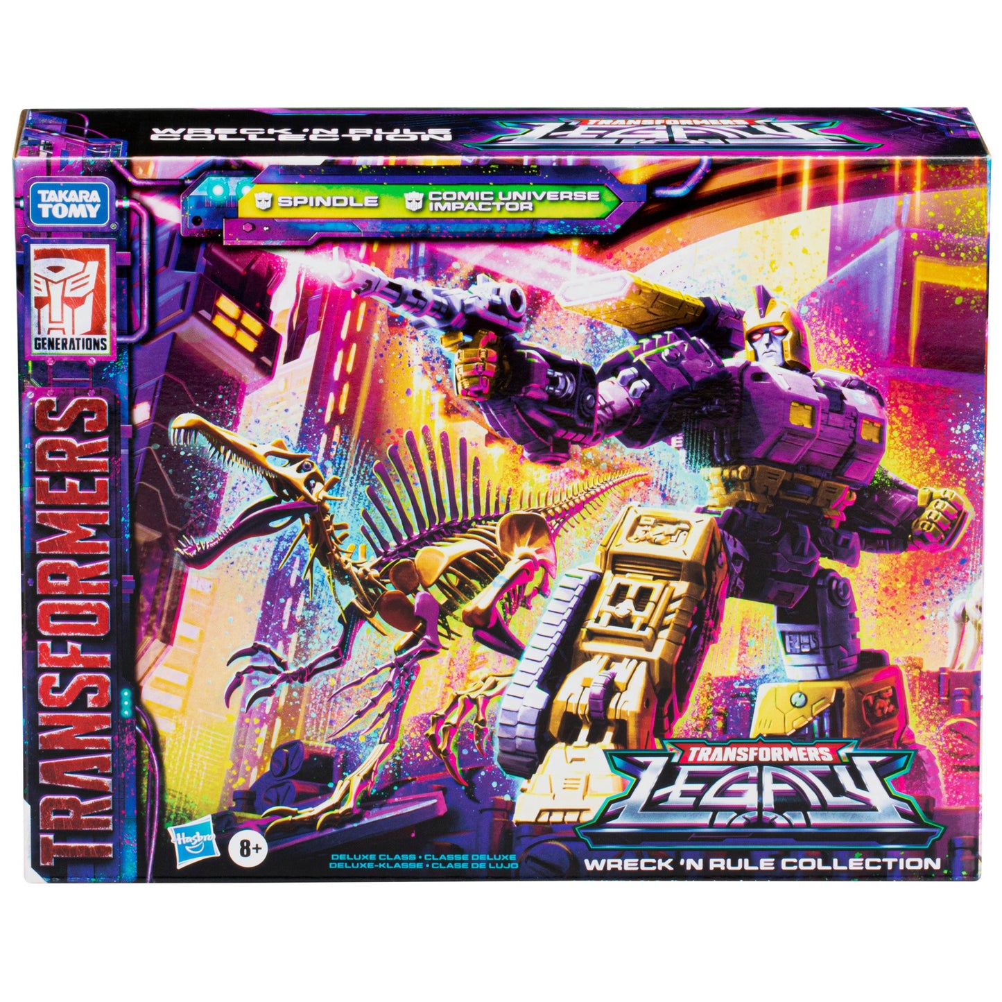 Transformers Legacy Wreck ‘N Rule Collection Comic Universe Impactor and Spindle