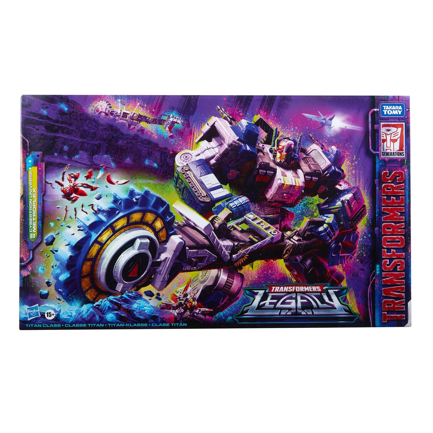 Transformers Generations Legacy - Titan Cybertron Universe Metroplex