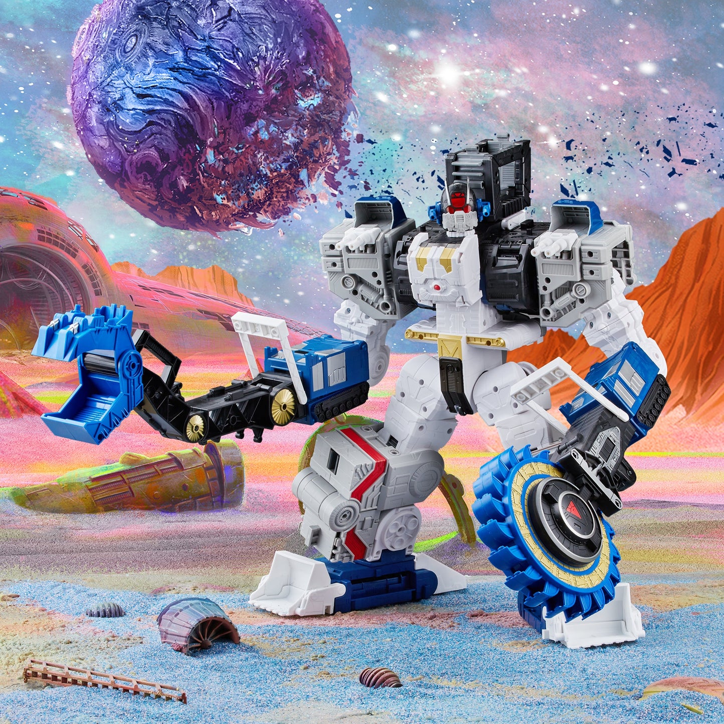 Transformers Generations Legacy - Titan Cybertron Universe Metroplex