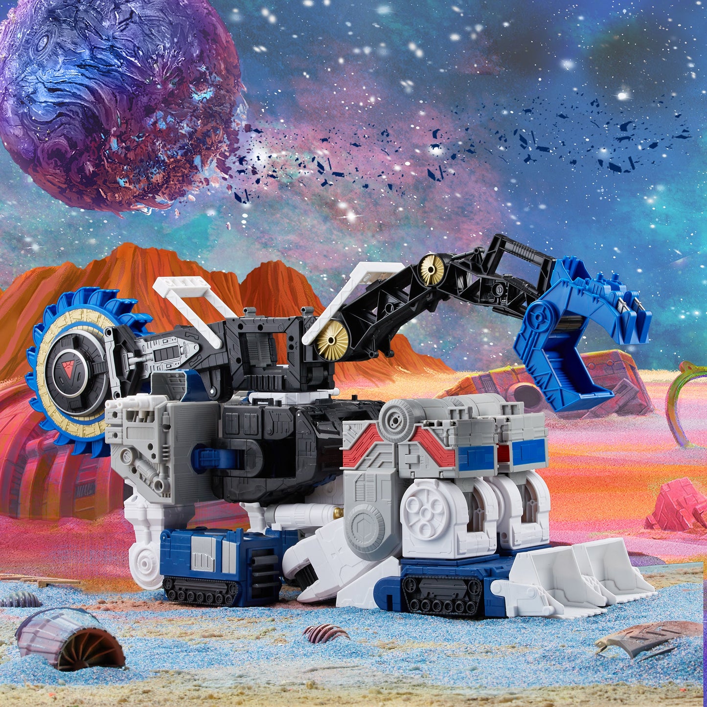 Transformers Generations Legacy - Titan Cybertron Universe Metroplex