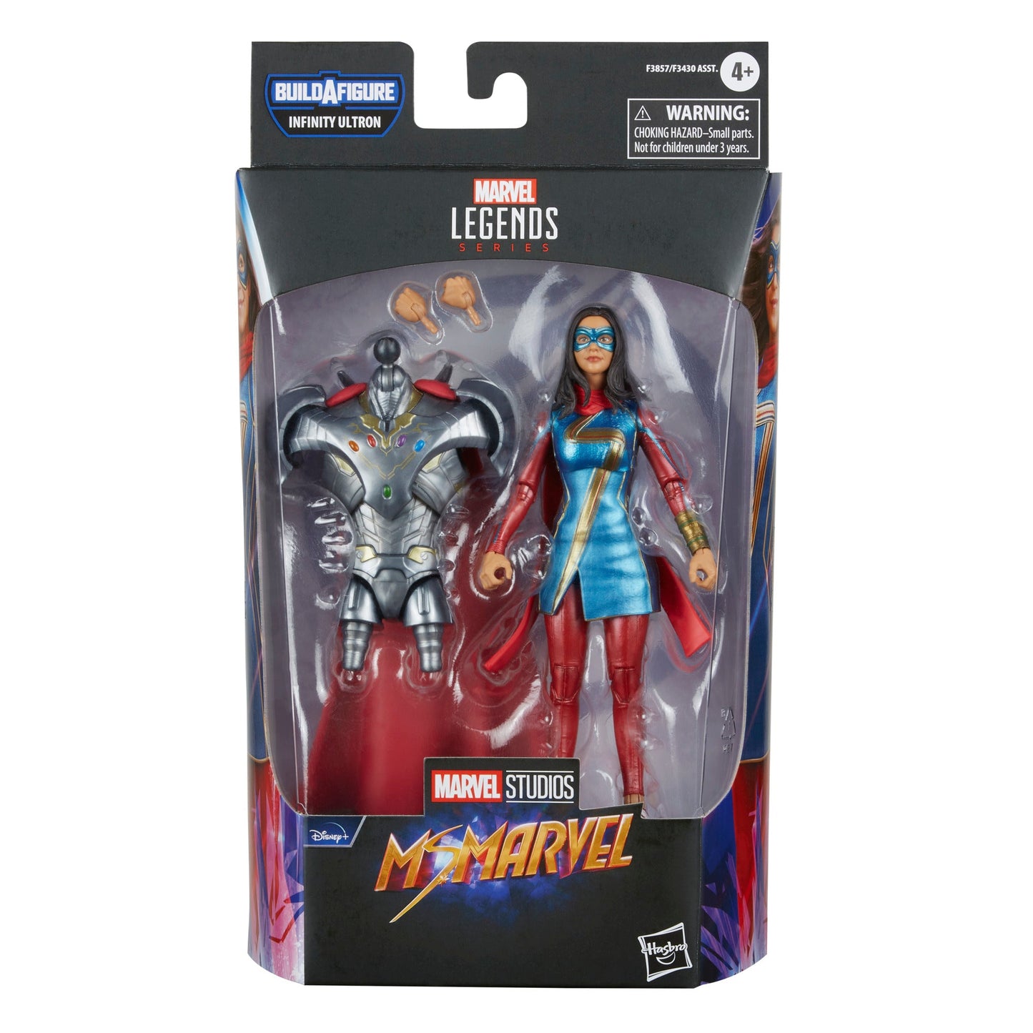 Marvel Legends Series Disney Plus Ms. Marvel (infinity Ultron BAF)