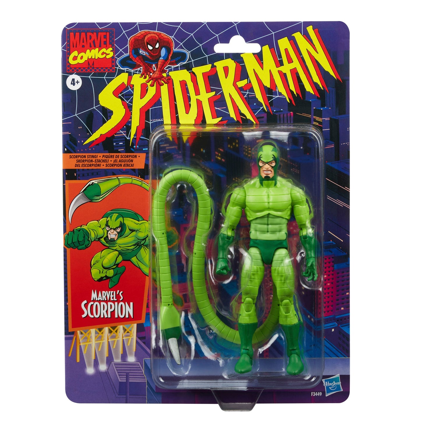 Marvel Legends Scorpion Retro spider-man